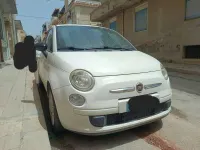 Usata Fiat 500 69 CV (50 kW) 2009 Bianco Cabrio