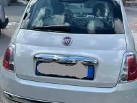 Usata Fiat 500 75 CV (55 kW) 2009 Bianco Cabrio