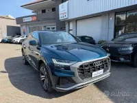 Usata Audi Q8 Sport 286 CV (210 kW) 2020 Bluazzurro SUV