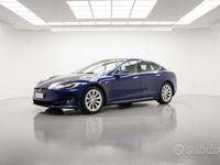 Usata Tesla Model S Long Range AWD 503 kW (685 CV) 2018 Blu Utilitaria