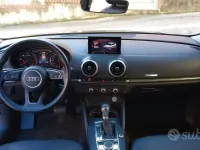 Usata Audi A3 Design 150 CV (110 kW) 2018 Nero Berlina
