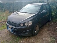 Usata Chevrolet Aveo 70 CV (51 kW) 2011 Nero Utilitaria