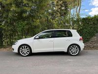 Usata VW Golf VI Highline 140 CV (102 kW) 2009 Bianco Utilitaria