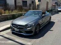 Usata Mercedes C220 Executive 170 CV (125 kW) 2017 Grigio Cabrio