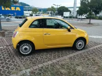 Usata Fiat 500C 69 CV (50 kW) 2009 Giallo Cabrio