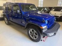 Usata Jeep Wrangler Sahara 200 CV (147 kW) 2020 Blu/azzurro SUV