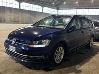 Usata VW Golf VII Business 116 CV (85 kW) 2019 Blu/azzurro Station wagon