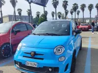 Usata Abarth 500 135 CV (99 kW) 2009 Blu Utilitaria