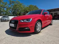 Usata Audi A3 Attraction 110 CV (80 kW) 2015 Rosso Berlina