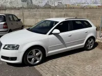 Usata Audi A3 Sportback 140 CV (102 kW) 2008 Bianco Utilitaria