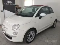 Usata Fiat 500 69 CV (50 kW) 2012 Bianco Cabrio