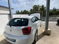 Usata BMW 116 Sport Line 116 CV (85 kW) 2013 Bianco Utilitaria