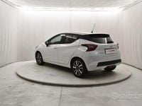 Usata Nissan Micra N-Connecta 90 CV (66 kW) 2017 Bianco Utilitaria