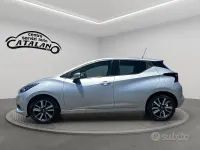 Usata Nissan Micra N-Connecta 90 CV (66 kW) 2018 Grigio Utilitaria