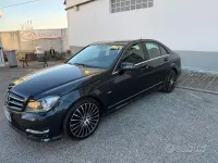 Usata Mercedes C250 204 CV (150 kW) 2012 Grigio Berlina