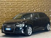 Usata Audi A3 Ambiente 110 CV (80 kW) 2017 Nero Berlina