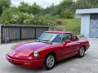 Usata Alfa Romeo Spider 106 CV (77 kW) 1990 Rosso Cabrio