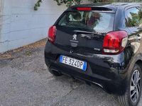 Usata Peugeot 108 Active 69 CV (50 kW) 2016 Nero Utilitaria