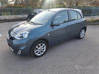 Usata Nissan Micra Acenta 80 CV (58 kW) 2017 Grigio Utilitaria