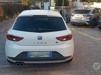 Usata Seat Leon FR 150 CV (110 kW) 2015 Bianco Berlina