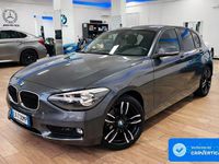 Usata BMW 118 Sport Line 143 CV (105 kW) 2015 Grigio Utilitaria