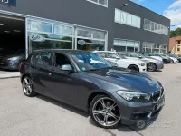 Usado BMW 116 Sport Line 109 HP (80 kW) 2015 Cinzento Citadino