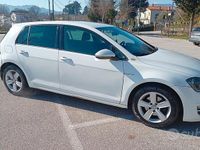 Usata VW Golf VII 110 CV (80 kW) 2016 Bianco Berlina
