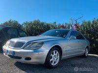 Usata Mercedes S320 204 CV (150 kW) 2001 Grigio Berlina
