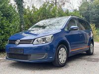 Usata VW Touran Comfortline 105 CV (77 kW) 2011 Blu/azzurro Monovolume