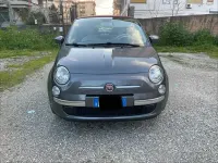 Usata Fiat 500C Lounge 69 CV (50 kW) 2015 Grigio Cabrio