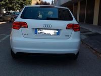 Usata Audi A3 Attraction 105 CV (77 kW) 2012 Bianco Utilitaria