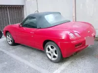 Usata Fiat Barchetta 131 CV (96 kW) 1998 Rosso Cabrio