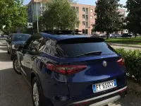 Usata Alfa Romeo Stelvio Business 190 CV (139 kW) 2019 Blu/azzurro SUV