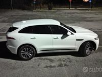 Usata Jaguar F-Pace R-Sport 241 CV (177 kW) 2017 Bianco SUV