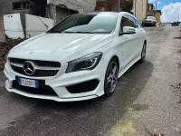 Usata Mercedes CLA200 136 CV (100 kW) 2015 Bianco Coupé