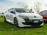 Usata Renault Mégane Coupé R.S. 250 CV (183 kW) 2011 Bianco Coupé