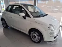 Usata Fiat 500 Lounge 69 CV (50 kW) 2009 Bianco Cabrio