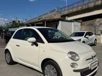 Usata Fiat 500 Pop 69 CV (50 kW) 2009 Bianco Cabrio