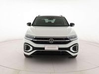 Usata VW T-Roc R-line 110 CV (80 kW) 2022 Pure white nero SUV