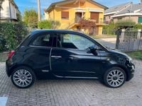 Usata Fiat 500 Lounge 95 CV (69 kW) 2016 Nero Utilitaria