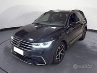 Usata VW Tiguan R-line 150 CV (110 kW) 2023 Nero SUV