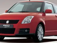 Usata Suzuki Swift GL 125 CV (91 kW) 2007 Rosso Utilitaria