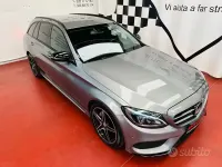 Usata Mercedes C220 Premium 170 CV (125 kW) 2016 Grigio Station wagon