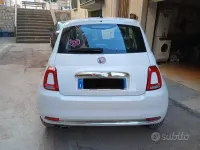 Usata Fiat 500 Lounge 105 CV (77 kW) 2017 Bianco Utilitaria