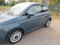 Usata Fiat 500 Lounge 69 CV (50 kW) 2008 Blu Berlina