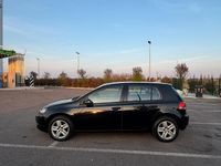 Usata VW Golf VI Trendline 110 CV (80 kW) 2009 Nero Utilitaria