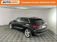 Usata Audi A3 Advanced 150 CV (110 kW) 2020 Nero Berlina