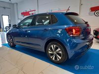 Usata VW Polo Trendline 65 CV (47 kW) 2019 Blu Utilitaria