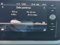 Usata VW Polo R-line 110 CV (80 kW) 2021 Blu/azzurro Utilitaria