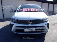 Usata Opel Crossland X Elegance 83 CV (61 kW) 2022 Bianco SUV